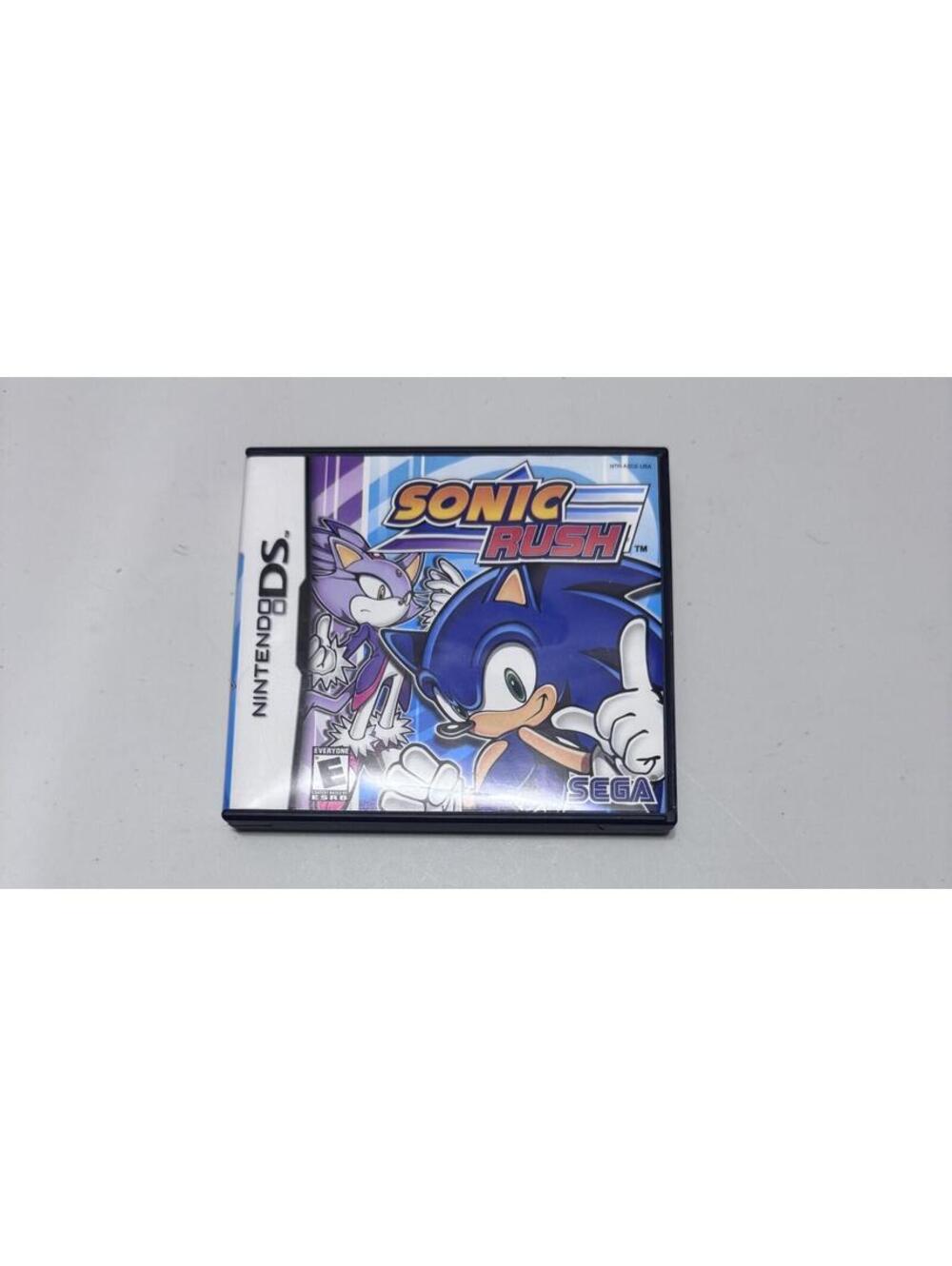 Sonic Rush Nintendo DS Video Game CIB Complete Tested